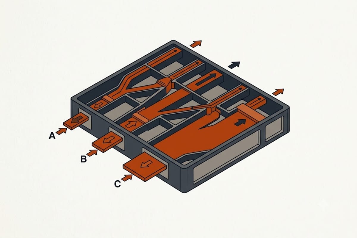 Furnace and duct system together