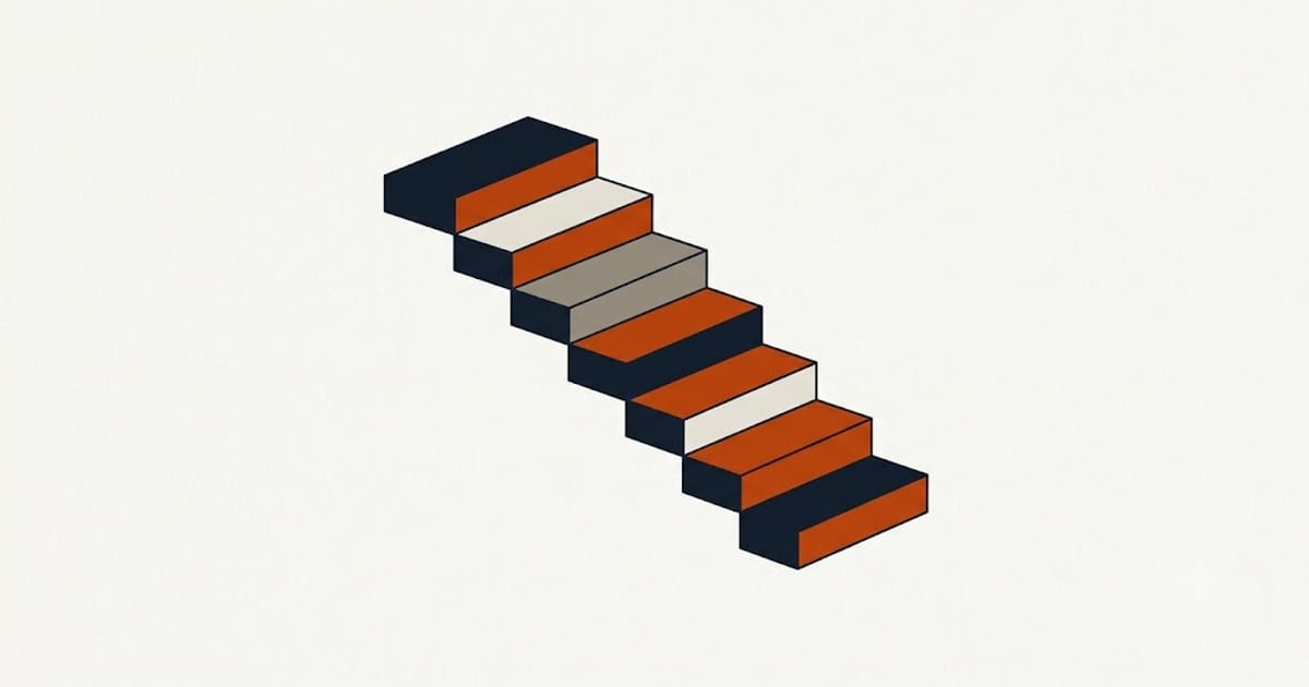 The load falling in steps
