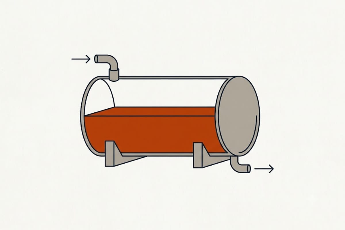 Tank capacity and usable volume